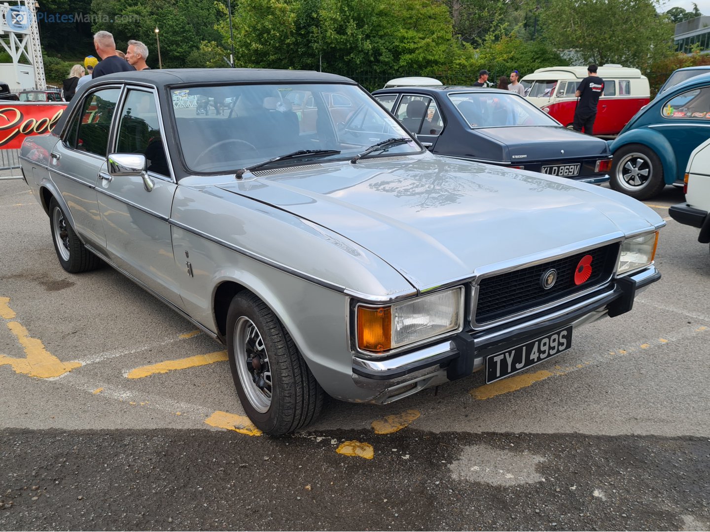 TYJ499S, Ford Granada 1st gen 4-door Sedan (GGFL; EU-market), 1972–1977