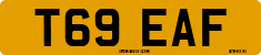 License plate of the United Kingdom, 1983 year system