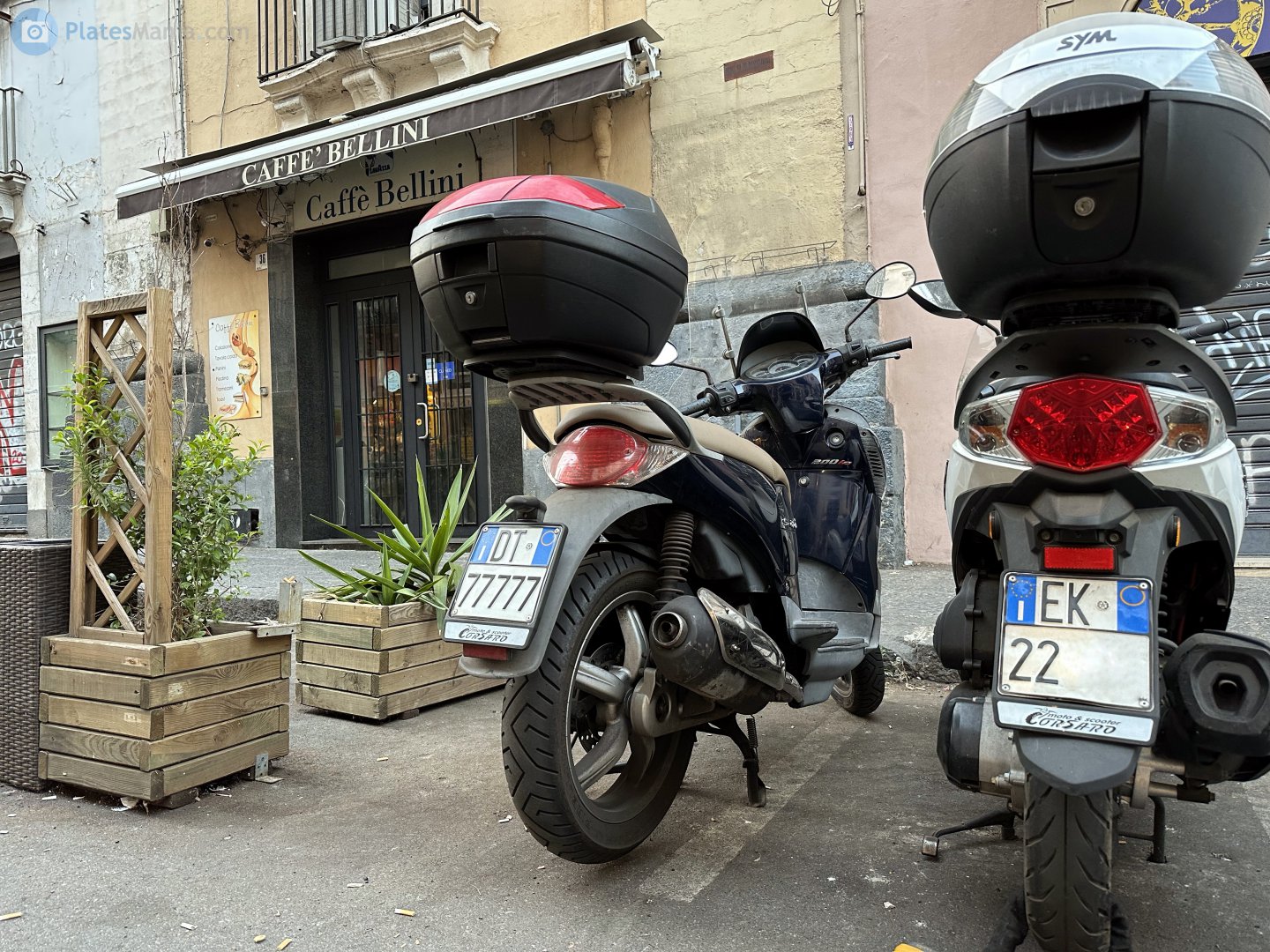 DT 77777, Aprilia Scarabeo 