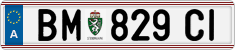 License plate of Austria, Regular plates