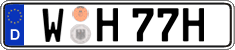 German license plate, Plates for oldtimers (type 