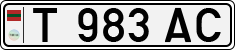 Non-recognized and partially recognized states, Transnistria (cars)