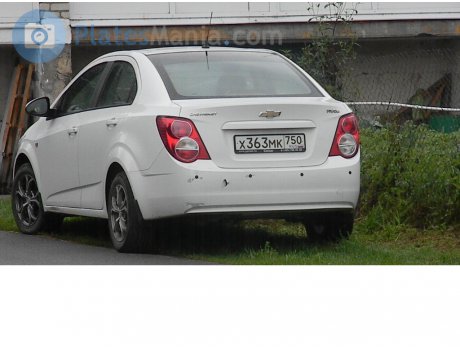 х363мк750, Chevrolet Aveo