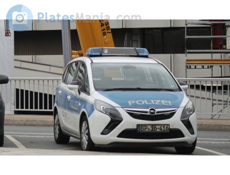 BP 16-416, Opel Zafira