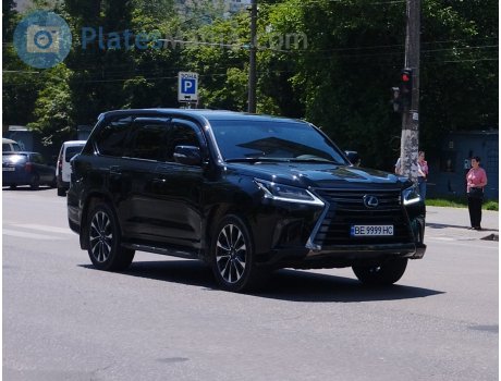 BE 9999 HC, Lexus LX