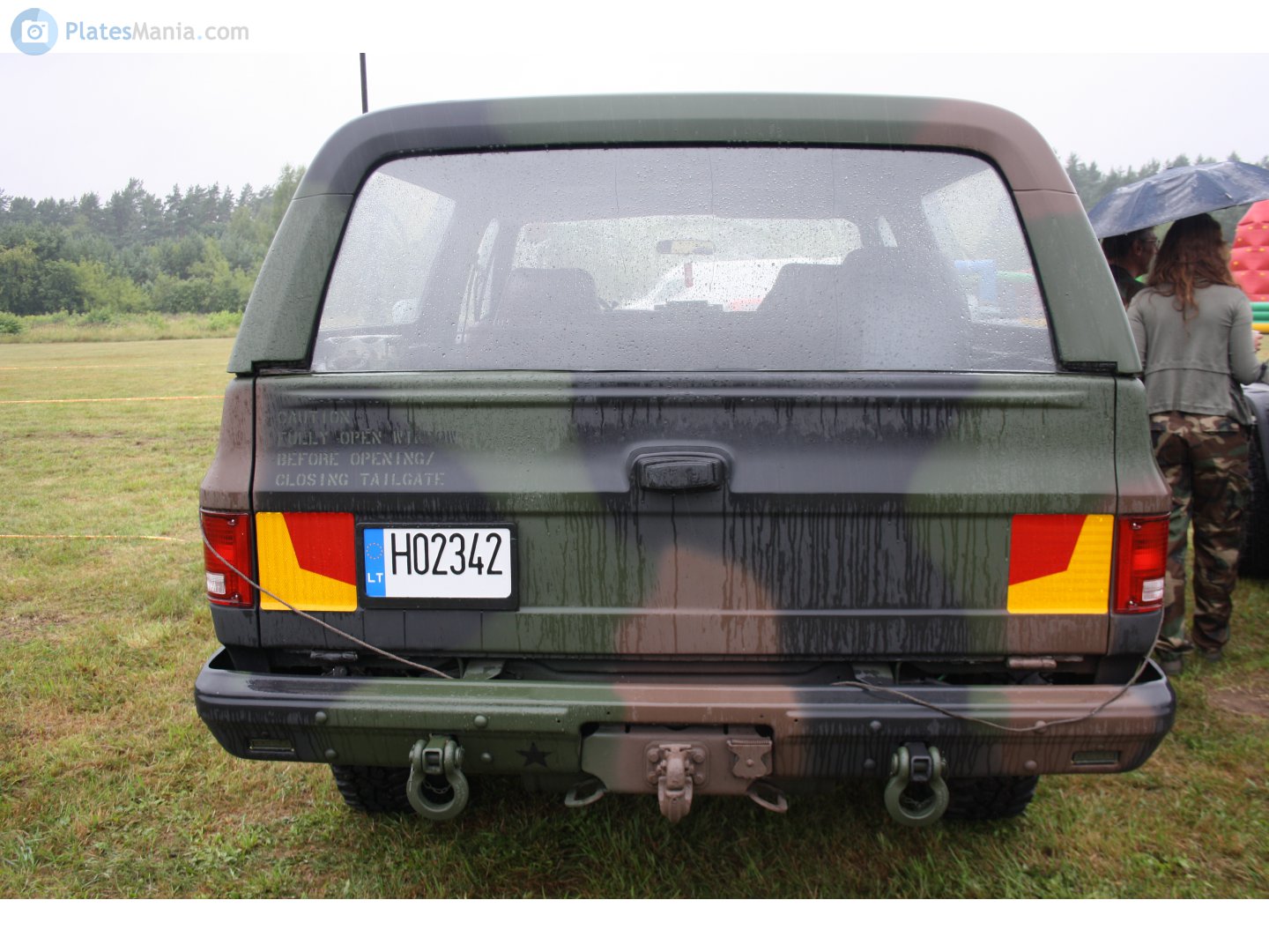 H02342, Chevrolet CUCV M1009 SUV, 1984–1987