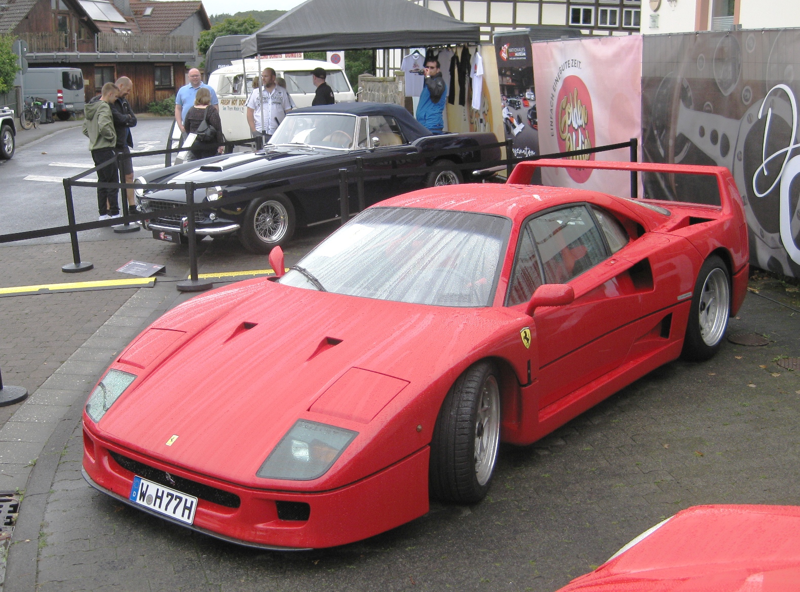 W H 77 H, Ferrari F40 1st gen (F120), 1987–1992