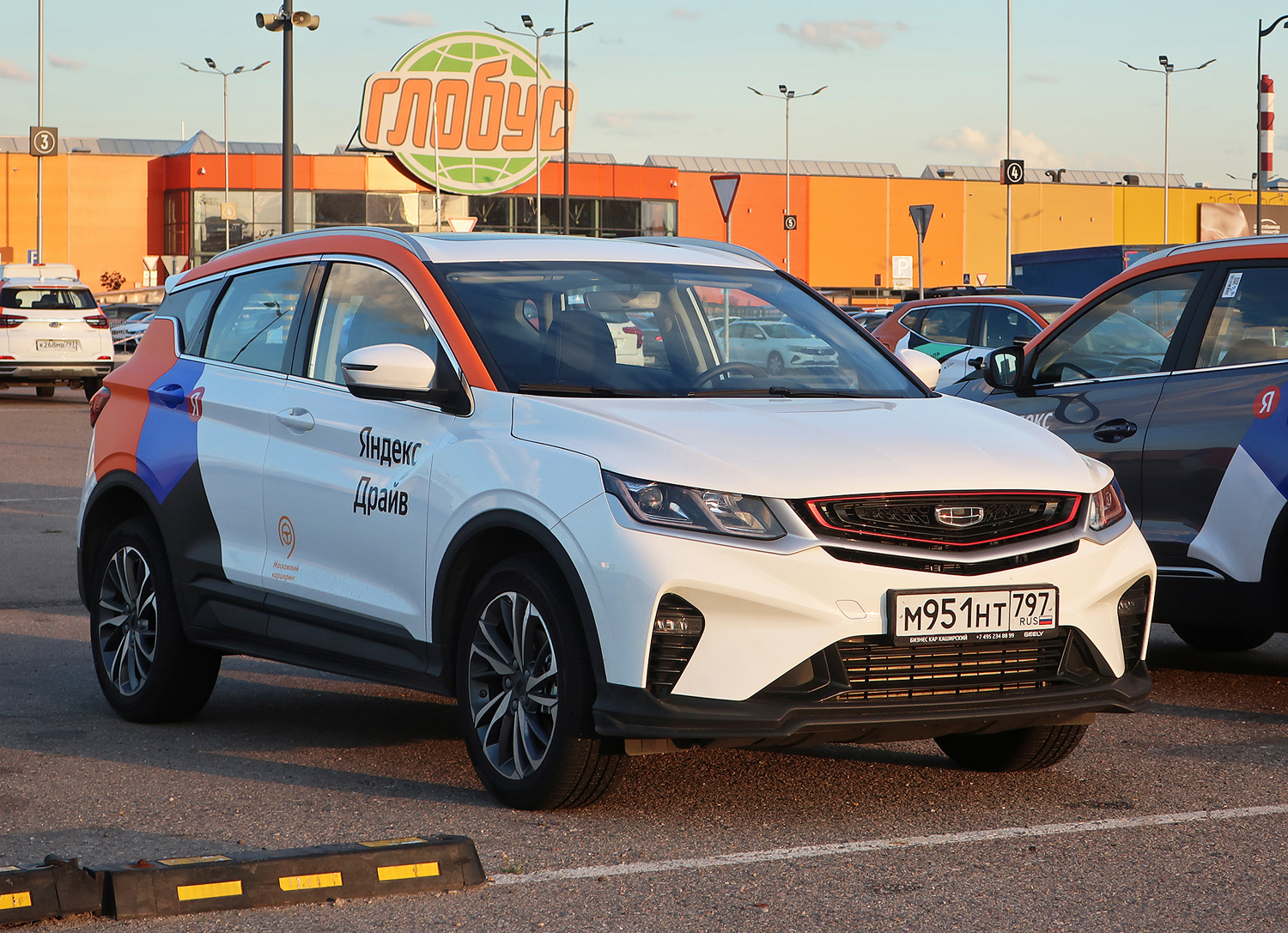 м 951 нт 797, Geely Coolray 1st gen (SX11), 2019–