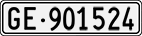 License plate of Switzerland, Cars