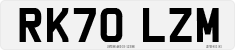 License plate of the United Kingdom, 2001 year system