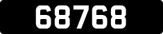 License plate of Guernsey, Regular plates