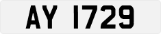 License plate of Guernsey, Alderney