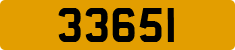 License plate of Guernsey, Regular plates