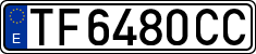 License plates of Spain, 1971 year series