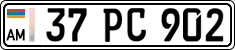 License plate of Armenia, Private owners