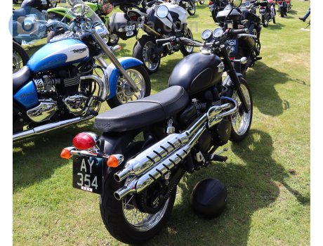 AY 354, Triumph Motorcycles Scrambler