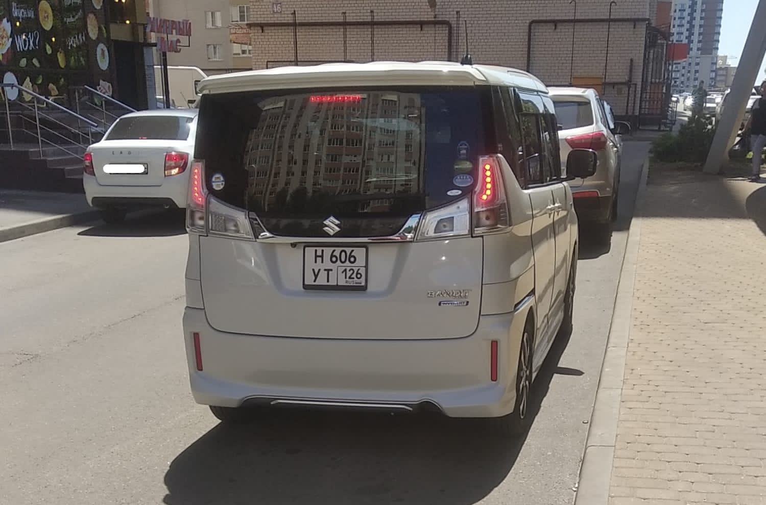 н 606 ут 126, Suzuki Solio 3rd gen Bandit (MA36S/MA46S), 2015–2020