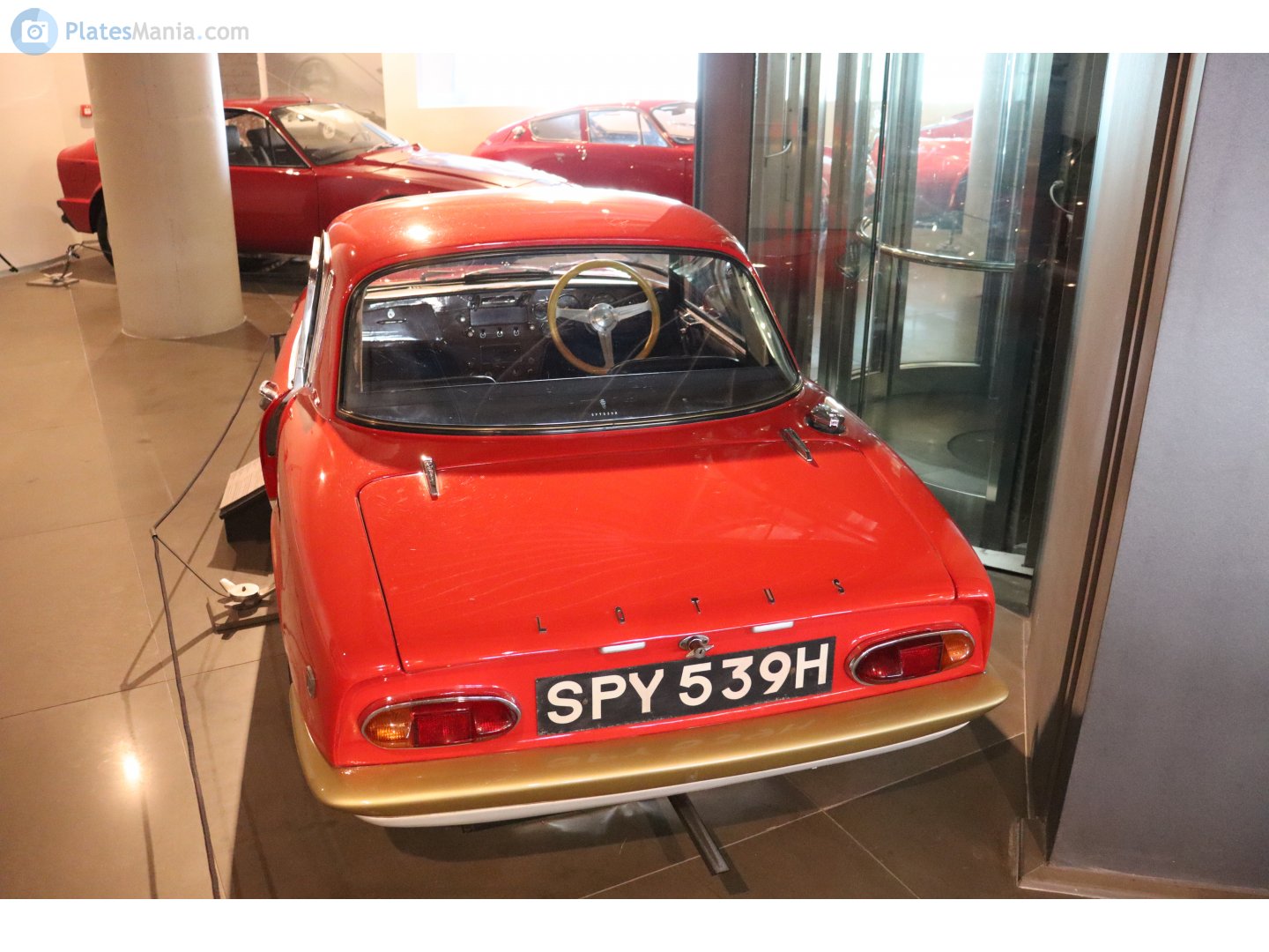 SPY539H, Lotus Elan 1st gen, 1962–1973