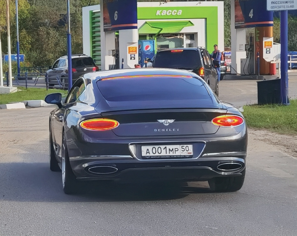 а 001 мр 50, Bentley Continental 6th gen GT, 2018–2024