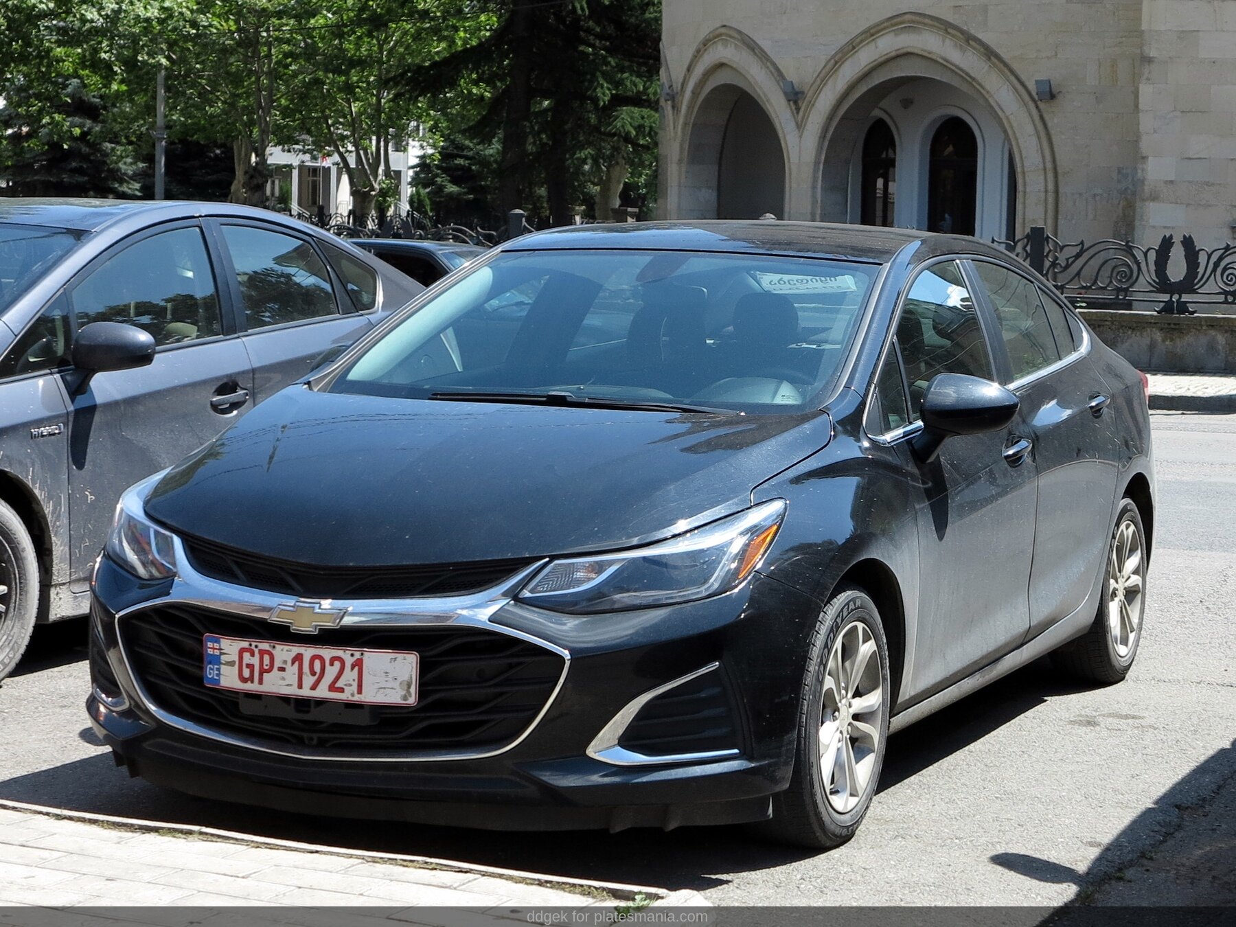 GP-1921, Chevrolet Cruze 2nd gen Sedan (J400/D2LC; Global-market), 2016–2023