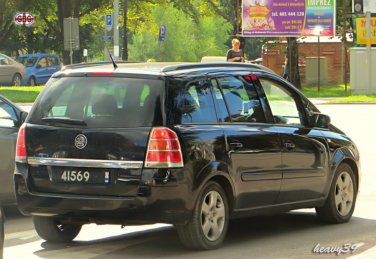 41569, Vauxhall Zafira 2nd gen (B; A05), 2005–2014