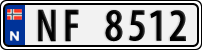 License plate of Norway, Trailers, motorcycles, special vehicles