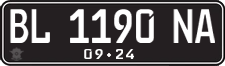 License plate of Indonesia, Regular plates