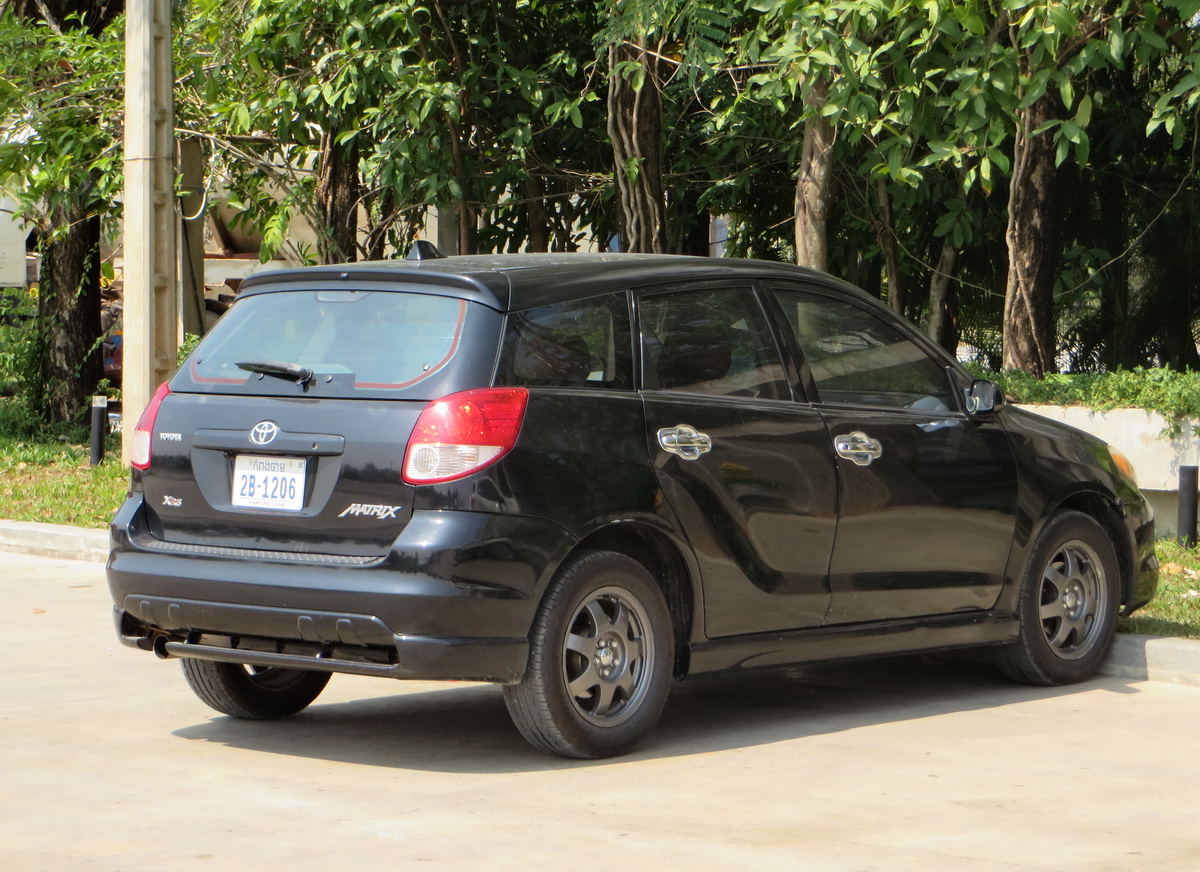 2B-1206, Toyota Matrix 1st gen (E130), 2003–2008