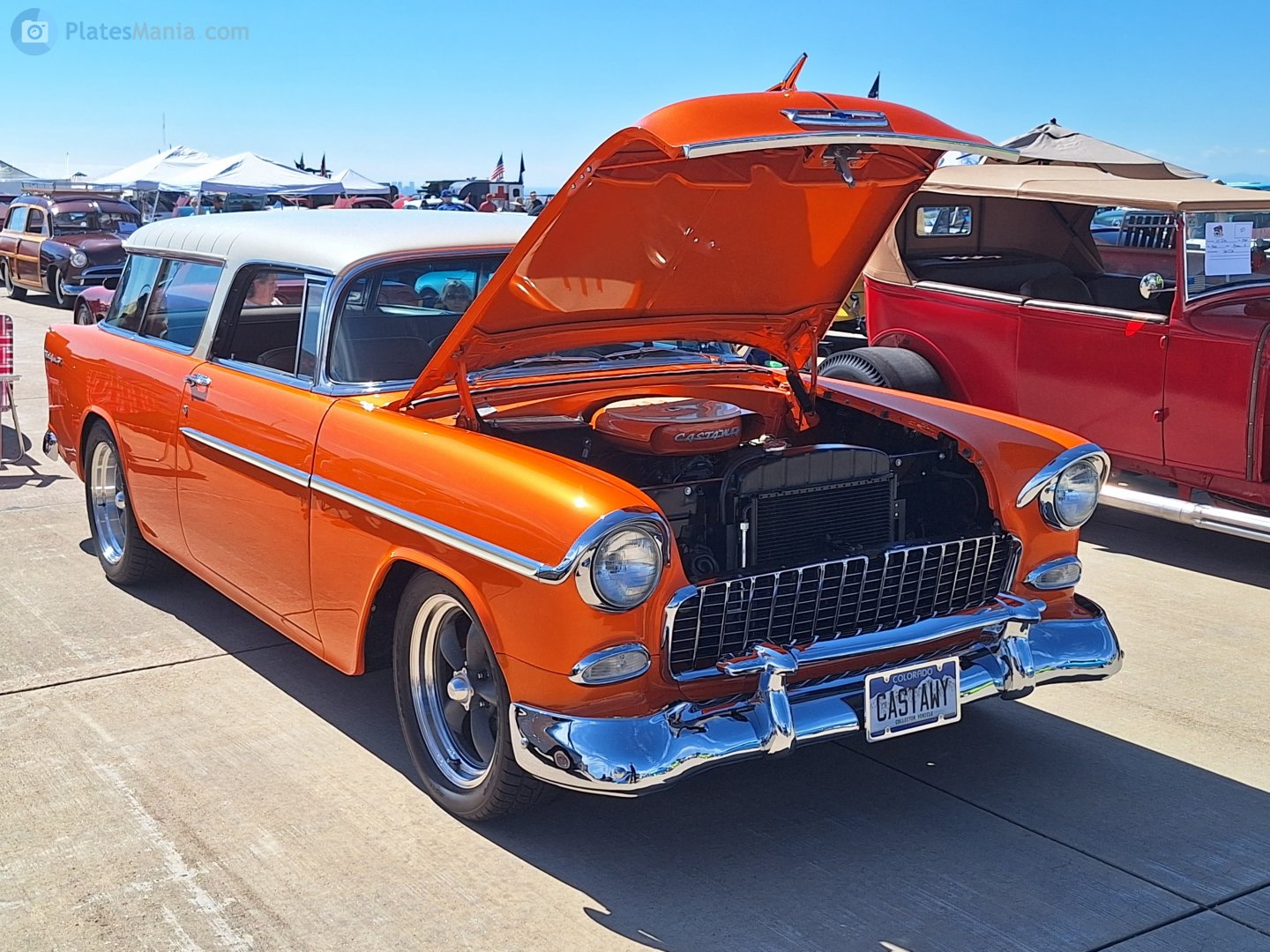 CASTAWY, Chevrolet Nomad 1st gen 1955 (2429-1064; A-body), 1955