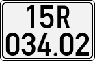License plate of Vietnam, Cars