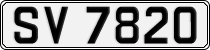 License plate of Norway, Trailers, motorcycles, special vehicles