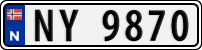 License plate of Norway, Trailers, motorcycles, special vehicles