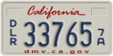 California, Occupational (DLR/DST/MFG) (12345 1(2)A)