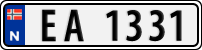 License plate of Norway, Trailers, motorcycles, special vehicles