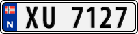 License plate of Norway, Trailers, motorcycles, special vehicles