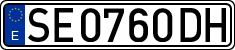 License plates of Spain, 1971 year series