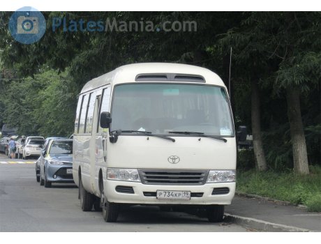 р734кр19, Toyota Coaster