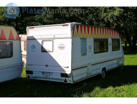 KO 590, Sterling Caravans Eccles