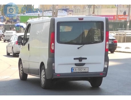 KA 0001 KI, Renault Trafic