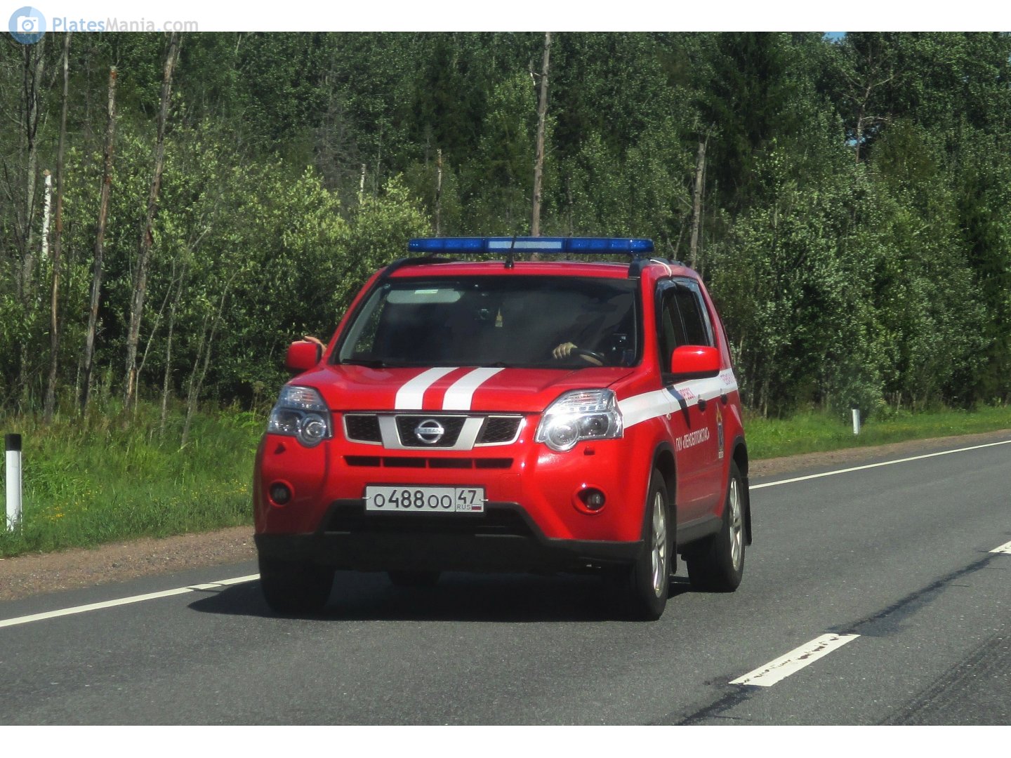 о 488 оо 47, Nissan X-Trail 2nd gen (T31), facelift, 2010–2014
