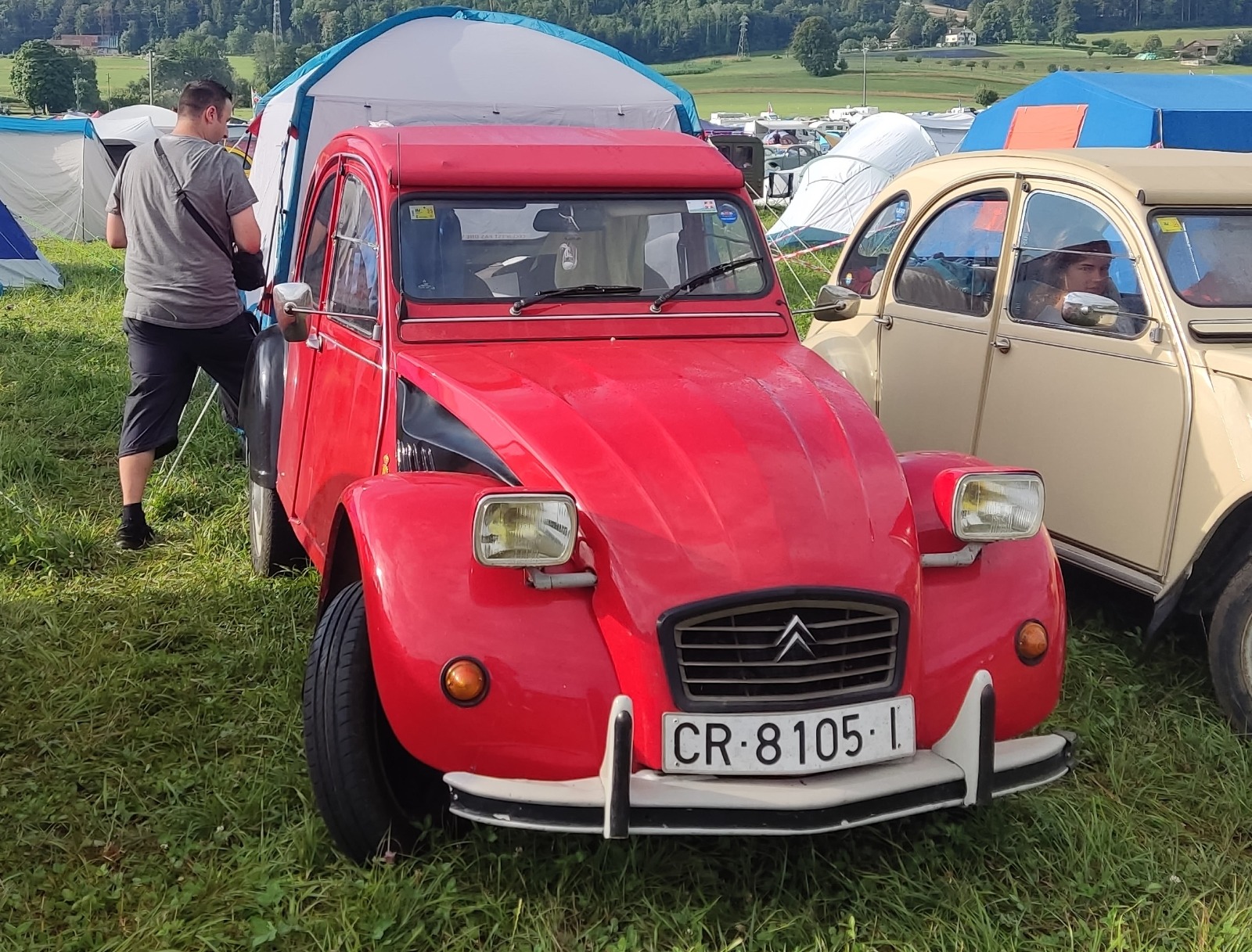 CR 8105 I, Citroёn 2CV 1st gen Sedan, 1949–1990