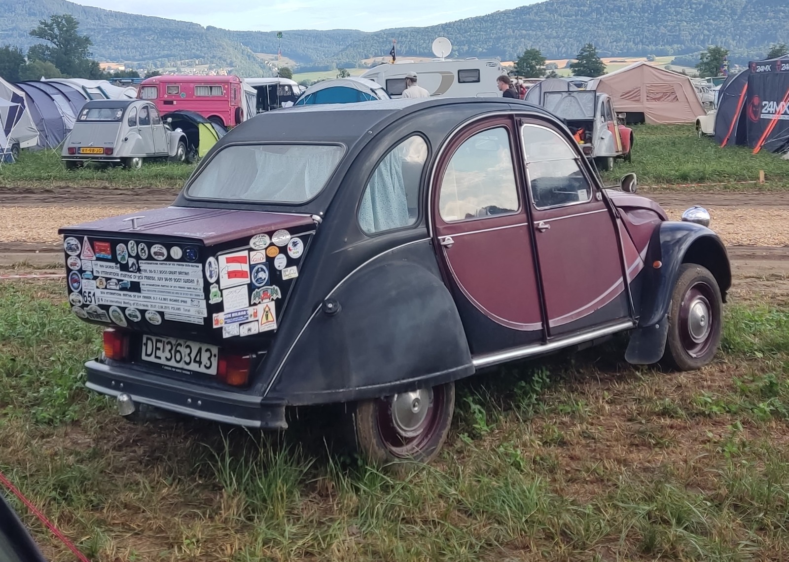 DE 36343, Citroёn 2CV 1st gen Sedan, 1949–1990