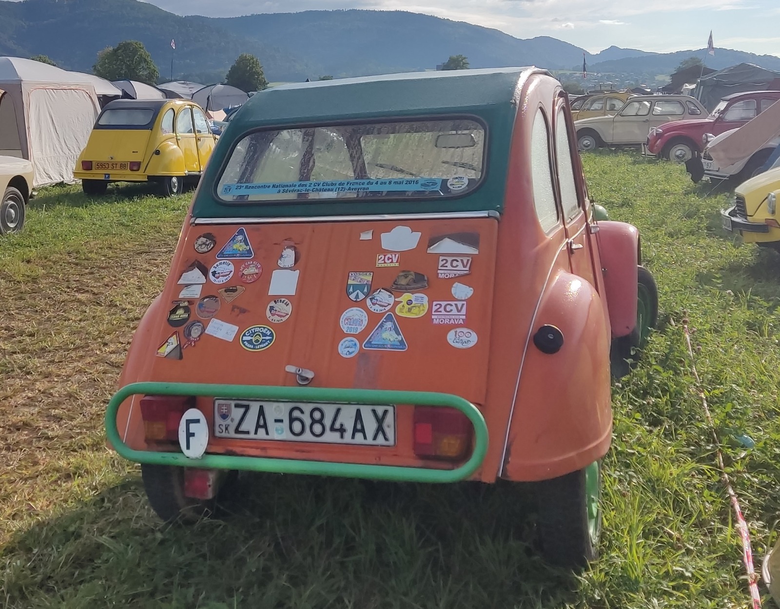 ZA-684AX, Citroёn 2CV 1st gen Sedan, 1949–1990