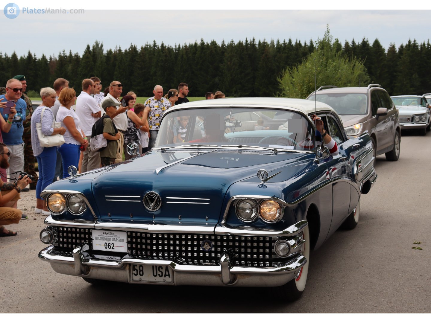 58 USA, Buick Special 2nd gen 1958 Riviera 2-door Hardtop (48; B-body), 8th facelift, 1957–1958