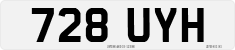 License plate of the United Kingdom, 1932 year system