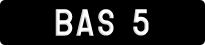 License plate of Malaysia, A(BC) 1(234)