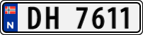 License plate of Norway, Trailers, motorcycles, special vehicles