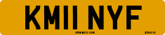 License plate of the United Kingdom, 2001 year system