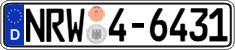 German license plate, Regional authorities