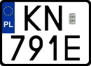 License plates of Poland, Special vehicles and motorcycles